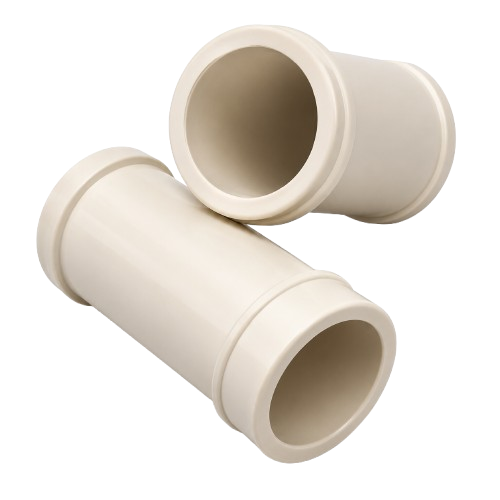 رابط PVC لوله نیپل سر گرد